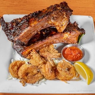 1/2 RACK & SHRIMP