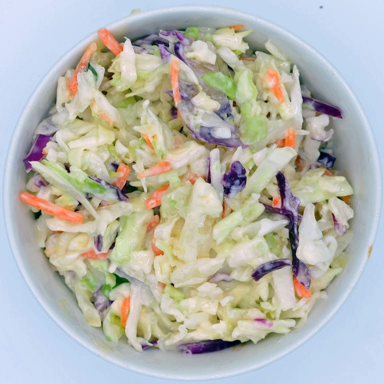 Delicious Coleslaw at Our Restaurant
