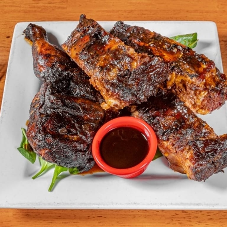 Lunch at Our Southern BBQ Restaurant