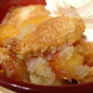 PEACH COBBLER